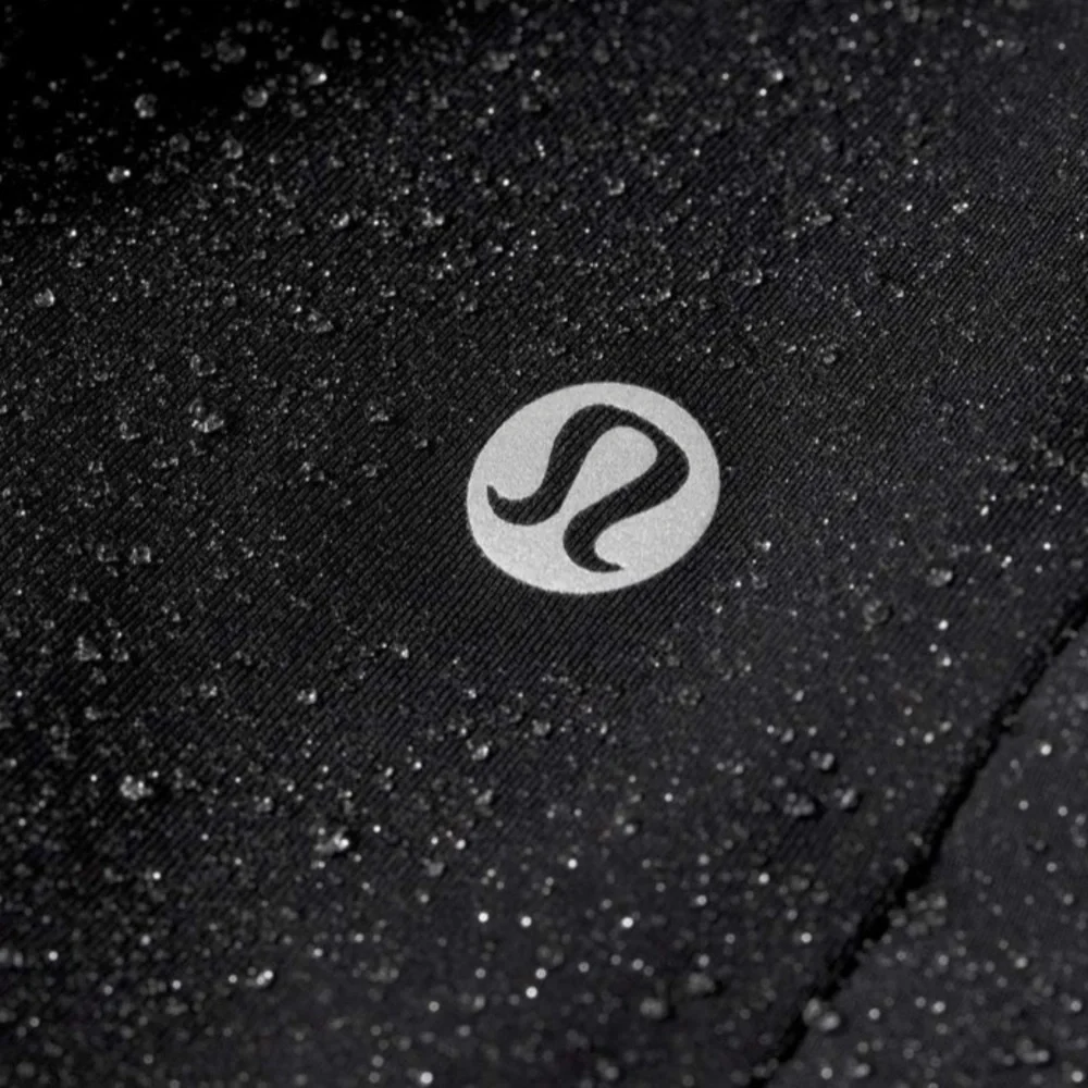 lululemon athletica Black Hooded Softshell Jacket